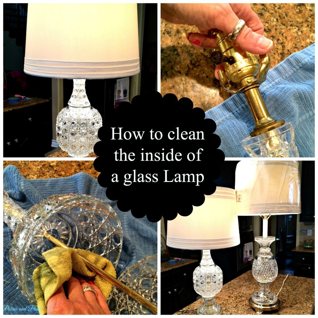 oil lamp shades and glass cleaning